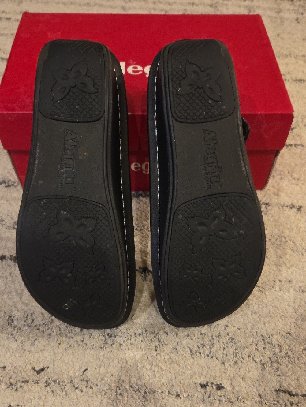 Alegria Womens Mary Janes Shoes Great For Nursing!! Excellent Condition - Picture 3 of 4